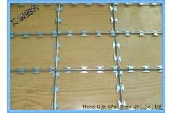 China Electro Galvanized Wire For Bto-22 Welded Flat Razor Wire Mesh supplier