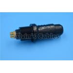 Medical 8 Pin Plastic Electrical Connectors Quick Push Pull Self Locking System