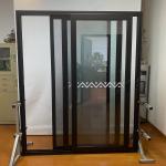 Interior Aluminium Sliding Glass Doors With Double Tempered Glaze Patio Door for sale