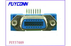 China 36 Pin Female Right Angle PCB Connector supplier