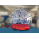 0.5mm PVC Trapaulin Outdoor Inflatable Snow Globe For Amusement Park for sale