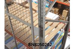 China Dropping Preventing Pallet Rack Back Guard 1125mm *1200mm High Connectable supplier
