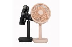 China Rechargeable Table Top Fan 506g Button Control 3 Speeds supplier