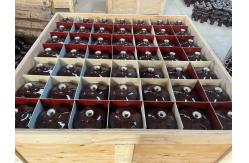 China 20NF250 Porcelain Electrical Insulators With Bright Brown Glazed Surface supplier
