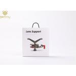 Environmental White Lens Support Paper Box Packaging For Camera Parts for sale