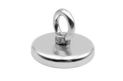 China High Power Custom Shaped Magnets / Permanent Neodymium Hook Magnets supplier