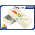 Logo Printed Custom Rigid small paper gift boxes for Setup With Lift Off Lid for sale