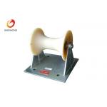 High Performance Straight Cable Drum Roller With Nylon Wheel Or Aluminum Wheel for sale