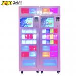 Coin-Operated Lipstick & Mini Snack Vending Machine with Bill Acceptor for Game Centers & Cosmetics Displays for sale
