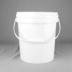 4.5 Gallon Round Plastic Bucket for sale