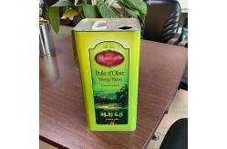China 5 Litre Transparent Plastic Cooking Oil Bucket Empty Customize Metal Tin supplier