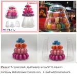 Macaron 9 Carton Packaging Box Macaron Carton Packaging Material for sale