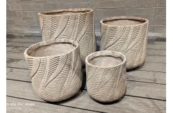 China Customed Fiberclay Planter For Charcoal Oven And Camping Burners supplier