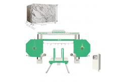 China 15kw PLC Diamond Wire Saw Stone Block Deviding Machine for Marble Granite supplier