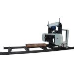 Shandong Horizontal Wood Portable Band Saw Sawmill Log Sawing Machine for sale