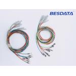 Ag / Agcl EEG Electrodes With Wire Transferring Bio - electrical Signals for sale