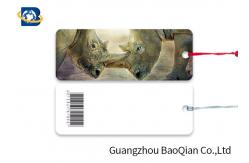 China 0.6mm PET 3D Lenticular Bookmark Customized Double Sides CMYK Printing supplier