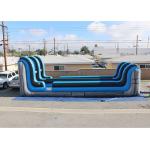 Two Lanes Inflatable Bungee Run , Inflatable Amusement Park For Children