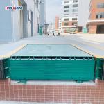 Cargo Warehouse Dock Leveler Push Button Truck Level Dock Green