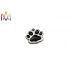 14x16mm SS Handcrafts Cat Pad Personalized Pet Charms for sale