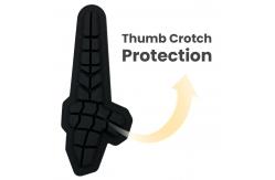 China Custom Rubber Gloves Patch Impact Resistant For High Risk Tasks supplier