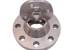 China Acid Pickled WN Titanium Pipe Flange Bright Finish supplier