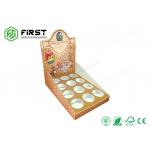 Custom Printed Recyclable Retail Promotion Cardboard Counter Display Boxes With Holes