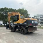 210W-9T Hyundai Wheel Excavator Used Hyundai Construction Equipment 21 Ton for sale