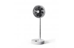 China Intelligent Telescopic Folding Usb Charging Fan Portable Battery Table Oscillating Fan supplier
