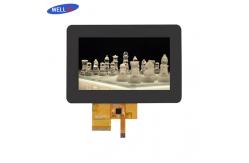 China High Resolution TFT LCD Module 4.3 Inch With CTP Integration supplier