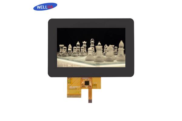 High Resolution TFT LCD Module 4.3 Inch With CTP Integration