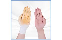 China White Latex Gloves Safe And Sanitary Disposable Latex Gloves For Clean Handling supplier