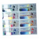 vial Bottles Waterproof 10ml Glass Vial Labels for sale