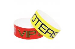 China Customized Events Paper Wristbands Disposable Wristband Id Wristband supplier