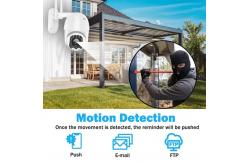China Durable Wireless IR Security Camera , 5X Zoom WiFi Night Version CCTV Camera supplier