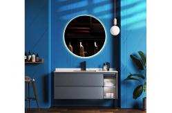 China MDF boards Bathroom Basin Units , ISO9001 Bathroom Single Sink Vanities supplier