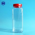 Large Capacity PET Spice Jars Recyclable Eco Friendly SGS FDA Certificated for sale