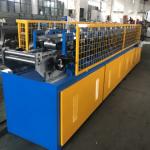 VCD Fire Air Duct Damper Frame Roll Forming Machine With Punching for sale