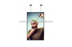 China Ceiling Mounted Ultra Slim One Side LCD Advertising Screen supplier