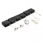 ABS Shell Anti Theft Cable Retractor With 3M Sticker for sale