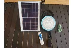 China Ufo 120w Solar Emergency Charging Lamp With Red And Blue Strobe Function supplier