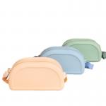 Reusable Harmless Silicone Cosmetic Case , Waterproof Silicone Makeup Pouch for sale