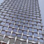 China Stainless Steel Square Mesh For Kitchen Cabinet factory