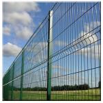 Hot dipped Galvanized Pvc Coated Curvy 3d 4.5mm Welded Wire Mesh Fencing