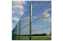 China Hot dipped Galvanized Pvc Coated Curvy 3d 4.5mm Welded Wire Mesh Fencing supplier