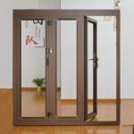 Weatherstripping  Aluminium Door Folding Sound Insulation Aluminum Glass Bifold Doors for sale