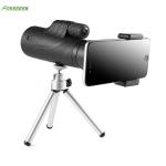 FMC Green 10x42 Waterproof Monocular Telescope With Tripod Clip Large Eyepiece BAK4 Prism