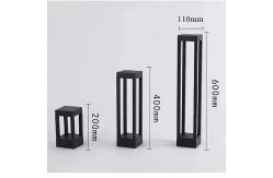 China Advance Garden 4000K Led Lawn Light / Lamp Ac Power supplier