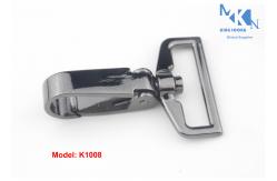 China Plating Shiny Silver  Metal Snap Hook , Professional Swivel Clasp Hooks supplier