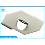 White Suspended Ceiling Clip T Bar Clips For Attaching Track Lighting